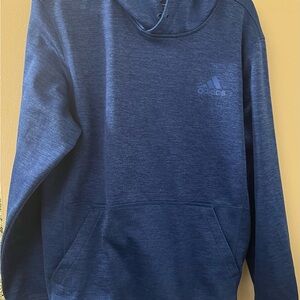 Adidas Men's Blue Hoodie